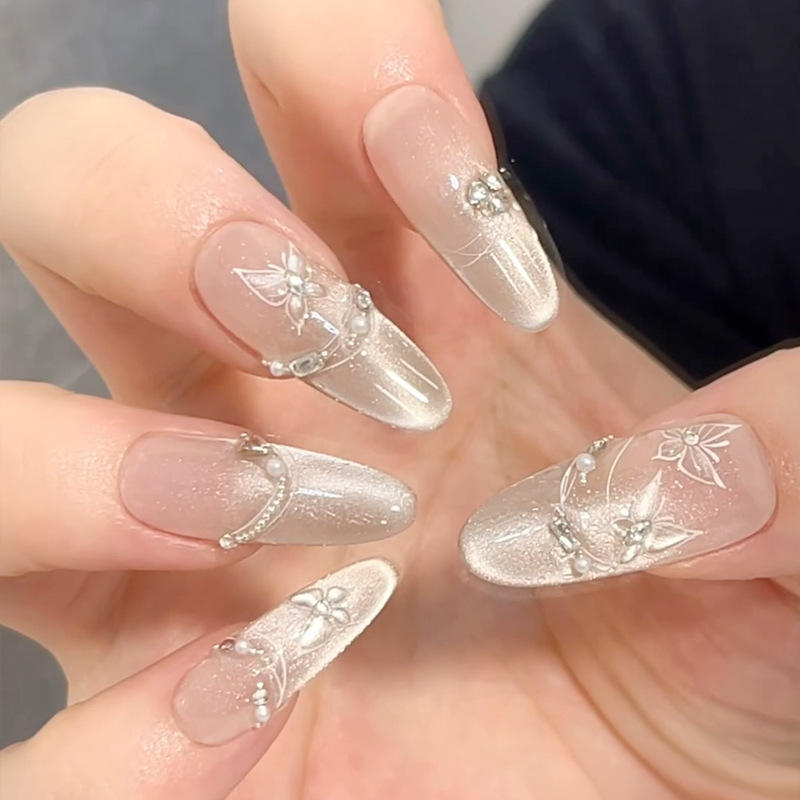 BY1778 Branches dorées et feuilles de jade