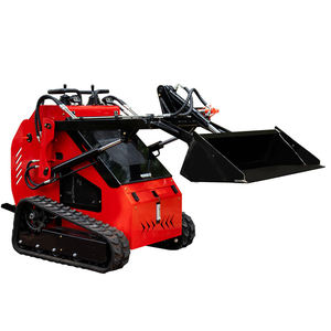 Hoge Kwaliteit Ce Epa <span class=keywords><strong>Mini</strong></span> Skid Stuurlader All-Terrain Crawler Skid Stuurlader Hydraulische Vijger Skid Stuurlader Met Emmer - Product Image 4