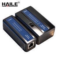 HAILE Profesional RJ11 RJ45 Penguji Kabel Pelacak Kabel Pencari Jalur Jaringan Ethernet Telepon LAN Alat Pelacak Kit
