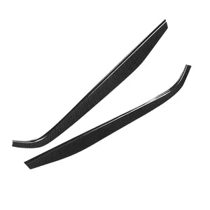 Real Carbon Fiber For Mercedes Benz A Class CLA AMG Car Interior Accessories Console Gear Shift Side Panel Cover Trim