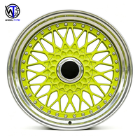 عجلات سيارات مقاس 13 14 15 16 17 18 19 20 بوصة، 5x100/105/108/110/112/114.3/120 4x100/108/114.3، جنوط ألومنيوم مخصصة للسيارات