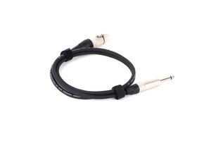 Convertisseur <span class=keywords><strong>XLR</strong></span> argenté de haute qualité Audio 3 broches <span class=keywords><strong>XLR</strong></span> femelle vers vers câble de microphones Jack <span class=keywords><strong>Mono</strong></span> 6.35mm - Product Image 2