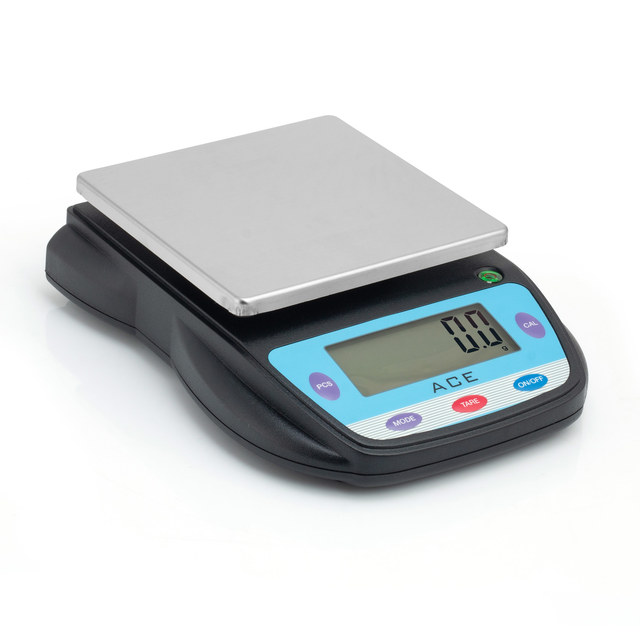 Ace Digital Electronic Stainless Steel Jewelry Scale 6000g 100mg Level Indicator ABS Electric Silver Gold Color Weight Measuring