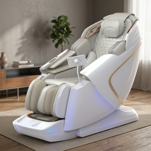 Poltrona Massaggiante Intelligente di Alta Qualità con Controllo Vocale, 4D, Gravità Zero, per Uso Domestico, Massaggio Piedi, Materiale ABS Bianco, Produzione di Fabbrica - Product Image 3