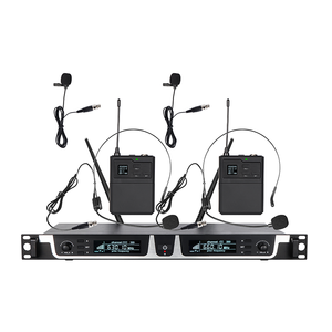 Modelo de riñonera de uno a dos, <span class=keywords><strong>micrófono</strong></span> <span class=keywords><strong>inalámbrico</strong></span> para el hogar KTV de uno a dos, <span class=keywords><strong>diadema</strong></span> y <span class=keywords><strong>micrófono</strong></span> con clip - Product Image 3