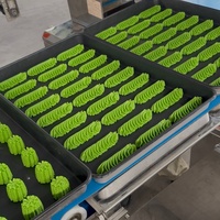Machine rotative personnalisée pour macarons et biscuits Ligne de production de gâteaux au chocolat nouvelle condition par le fabricant