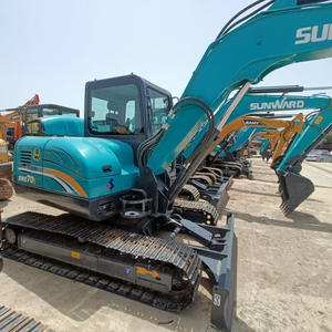 Excavadora Usada Pequeña Sunward SWE70E de Diseño Original y Bajas Horas de Trabajo, Excavadora Usada de Alta Calidad SUNWARD SWE 70E - Product Image 2