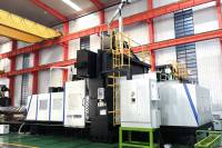 Fraiseuse CNC à portique robuste GUOSHENG GMF4030R BT50 FANUC à taux d'élimination de matériaux élevé pour moules et matrices