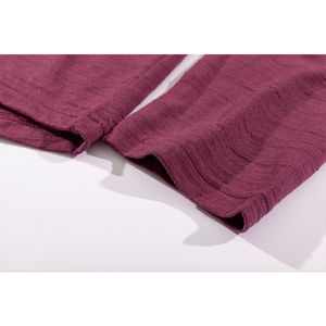 <span class=keywords><strong>Camisa</strong></span> de Lana Merino <span class=keywords><strong>Fucsia</strong></span> de <span class=keywords><strong>Manga</strong></span> <span class=keywords><strong>Larga</strong></span> para Hombre, Diseño Personalizado Solarwool - Product Image 4