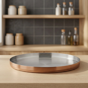 Placa de Acero Inoxidable con Acabado de Cobre - Product Image 3