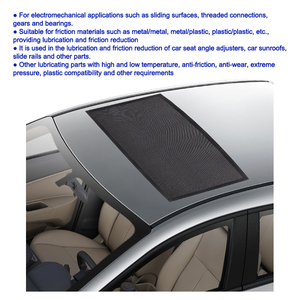 WBG Automobile Sunroof Motor Noise Reduction Noise Resistant Water Resistant High Temperature <b>Slide</b> Rail Grease Base Oil AGMA - Product Image 3