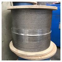 Câble en acier galvanisé et non galvanisé à haute résistance pour levage, marine, construction, câble métallique