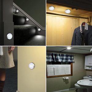 Luces de paso <span class=keywords><strong>Luz</strong></span> de <span class=keywords><strong>armario</strong></span> de escalera Iluminación debajo del Gabinete Stick On Anywhere Lámpara para el hogar, cocina, pasillo, gabinete - Product Image 2