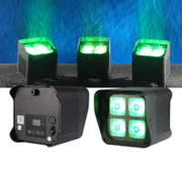 Haute Qualité Led Par Lumière Ip65 4X20w Étanche PAR Lumière Rgbwauv 6in1 Leds de Scène De Mariage Dj Uplight