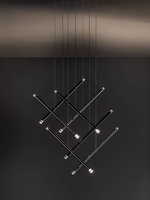 Personnalisable hall de l'hôtel ascenseur Hall Villa Art décoration suspendu combinaison Led lustre moderne suspension