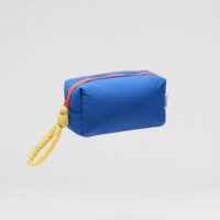 Großhandel: Benutzerdefinierte Logo-Farbblock-Nylon-Kosmetiktasche – Premium Wasserdichte Reise-Kulturtasche & Bulk-Handgelenk-Make-up-Tasche