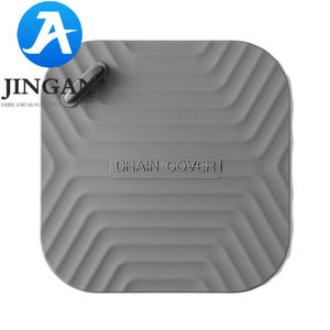 ที่คลุมท่อระบายน้ำฝักบัว <span class=keywords><strong>PVC</strong></span> สำหรับโรงแรมห้องน้ำและห้องครัวที่ดักเส้นผมและกันแมลงแผ่นกรองระงับกลิ่นกายในบ้าน - Product Image 2