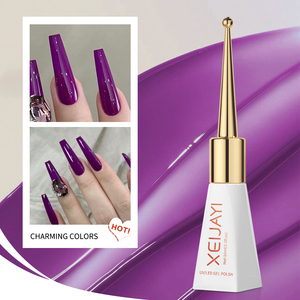 XEIJAYI Vernis à ongles magnétique en gel cristal 10ml, réfléchissant et pailleté, UV Soak-Off, permanent, pour usage professionnel en salon, certifié - Product Image 5