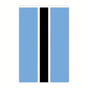 Wholesale 5.5x8 Inches Botswana String Bunting <b>Flags</b> for Indoor and Outdoor Decoration(20pcs/set) - Product Image 2