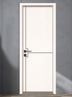 Porte en PVC personnalisée NFRC AS2047 CE TOMA, porte en bois WPC, porte intérieure, étanche, anti-termites