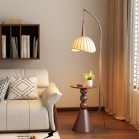 Lampe sur pied LED E27 de luxe moderne et unique de style chinois, avec abat-jour en tissu et design en arc suspendu, pour hôtel et décoration intérieure