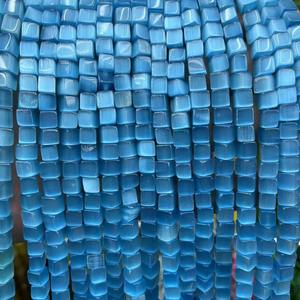 Pedras de Cristal de 6mm Olho de Gato, Contas Quadradas Soltas para Fazer Joias DIY - Product Image 3