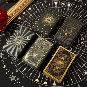 Colección de <span class=keywords><strong>Tarot</strong></span> Waite, Juego Completo de 78 Cartas de <span class=keywords><strong>Tarot</strong></span> de Plástico Personalizadas para Principiantes, Venta al por Mayor - Product Image 4