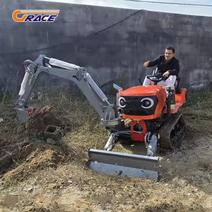 <span class=keywords><strong>Mini</strong></span> Cultivador Agrícola con Orugas de Goma, Máquina Agrícola <span class=keywords><strong>Multiusos</strong></span> de Alta Potencia, <span class=keywords><strong>Tractor</strong></span> de Orugas - Product Image 3