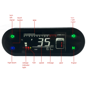 Vente Chaude Jauge Numérique de RPM pour <span class=keywords><strong>Moto</strong></span> Compteur de Vitesse pour KTM Duke 390 <span class=keywords><strong>Yamaha</strong></span> YZ125 - Product Image 6