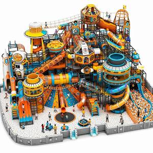 Estructura de Juego Suave Multinivel con Temática Espacial, Personalizada con Certificado ASTM, para Uso Comercial en Interiores para Niños - Product Image 4