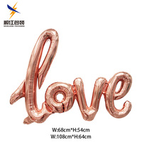 Ballons Chiffres et Lettres en Hélium de 40 Pouces pour Fêtes de Mariage, Écologiques, pour Remise de Diplôme, Halloween, Saint-Valentin, Anniversaire