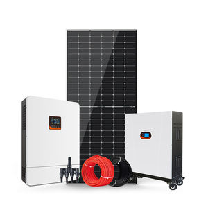 Cishine - Sistema Completo de Paneles Solares para el Hogar de 20kw, 15kw, 10kw y 5kw, Sistema de Energía Solar Fuera de la Red con Controlador MPPT - Product Image 5
