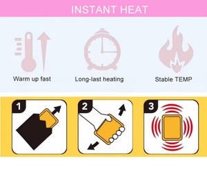 Термопластырь с индивидуальным логотипом, самонагревающийся, для поясницы, согревающий пластырь, согревающий подушечка, пластырь для менструации - Product Image 3