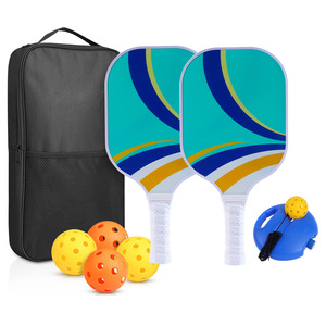 Pickleball Paddles 13.4 Mm Thickness Anti <b>Slip</b> Training Outdoor Sports With Carry Bag And Balls - Product Image 5