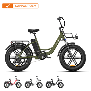 Bicicletta Elettrica da Montagna 2025 con Telaio in Lega di Alluminio, Motore Posteriore da 48V 250W, Autonomia di 140Km, Bici Elettrica da Città per Adulti, Fat E-Bike da 20 Pollici - Product Image 4