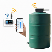 Sensor de Nivel Ultrasónico LoRa con Monitoreo Remoto en Tiempo Real por Aplicación, Alarma de Nivel Alto/Bajo para Tanques de Agua y Almacenamiento