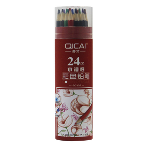 Set <span class=keywords><strong>de</strong></span> 12 Lápices <span class=keywords><strong>de</strong></span> Colores Biodegradables en Tubo <span class=keywords><strong>de</strong></span> Kraft, Lápices Acuarelables para Estudiantes, <span class=keywords><strong>Pintura</strong></span> y Dibujo - Product Image 5