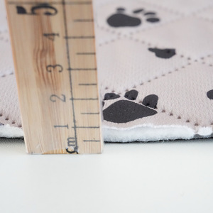 Nhà Máy Bán Hàng Trực Tiếp Siêu Âm Bông Cotton Composite Vải Pet Mat rô Đệm Mô Hình In Sợi Ngang Dệt Kim Loại - Product Image 4