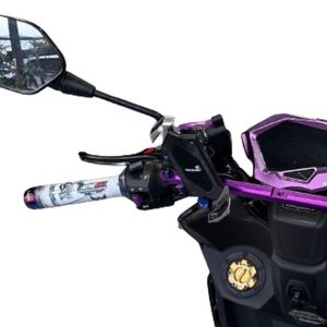 Para manillar de acelerador de motocicleta Baphomet, 120mm, 130mm, Diamante rombal cuadrado, Mini empuñadura de barra de extremo de silicona para BMW Series - Product Image 6