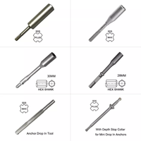 Burin pour marteau perforateur 30 mm PH65A, pour clôtures en piquets, pour démolition, brise-roche, clôtures de ferme rurale