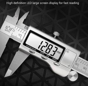 Calibrador Digital de Acero Inoxidable de 150 mm, Fracciones/MM/Pulgadas, Alta Precisión, Calibrador Vernier LCD de Acero Inoxidable - Product Image 4