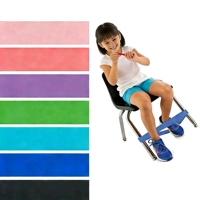 Chaise de Correction pour Enfants TDAH avec Sangle Élastique pour Fixation de la Posture Assise des Étudiants, Anti-Chute et Anti-Dérapante