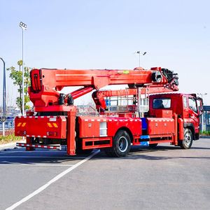 Venta Directa de Fábrica: Camión de Trabajo Aéreo FAW Jiefang JK6 Euro 6 de 50m, Vehículo Grande con Plataforma Elevadora para Operaciones de Elevación - Product Image 4
