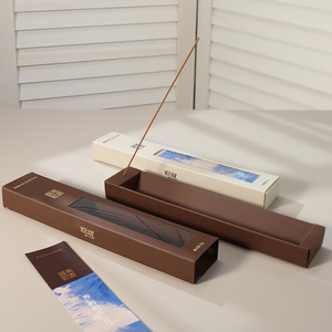 Caja de Embalaje de Incienso con Logotipo Personalizado de Lujo, Caja Rígida de Papel Especial para Incienso Lineal, Incienso de Sándalo y Agarwood - Product Image 1