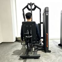 Machine d'exercice des jambes en acier robuste, presse à jambes debout, équipement de musculation des hanches, multifonction réglable