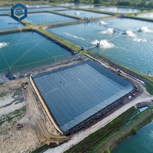 Vente en gros de géomembrane HDPE imperméable de 1 mm pour bassin d'élevage de poissons, étang à crevettes en <span class=keywords><strong>France</strong></span> - Product Image 1
