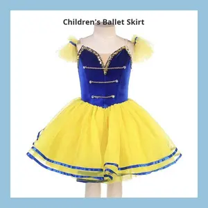 Disfraz de <span class=keywords><strong>Ballet</strong></span> con Falda de Tul para Niñas, con Lentejuelas, para Actuaciones de Baile en Jardín de Infancia, Año Nuevo - Product Image 5