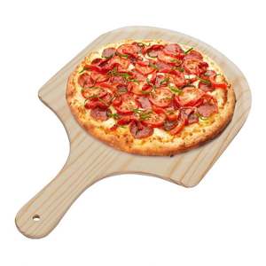 Buccia per <span class=keywords><strong>Pizza</strong></span> a forma rotonda di lama in metallo taglierine per pineta con Paddle a buon mercato Mini legno 16X18 confezione <span class=keywords><strong>da</strong></span> 3 alimenti integrali Super ciliegia - Product Image 1