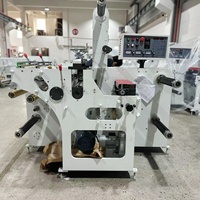 Machine de découpe rotative de haute qualité pour la découpe, le refendage, les étiquettes adhésives, le papier, le film, les autocollants, entièrement automatique