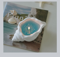 Handgemachte Duftkerzen aus Gelee-Wachs in Lebensmittelform: Eiscreme, Erdbeere, Schokolade, Blume, Dessert - Aromatherapie-Ornament für Feiertage